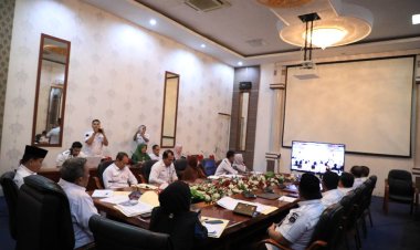 Bupati Rohul Anton dan Wabup Ikuti Peluncuran Indikator IPKD Secara Virtual, Siap Berantas Korupsi