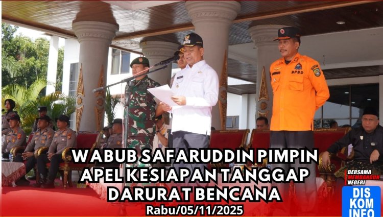 Wabup Rohul Syafaruddin Pimpin Apel Kesiapan Tanggap Darurat Bencana 