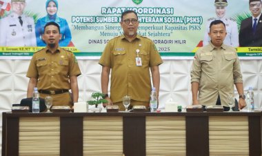 Tegaskan Pentingnya Sinergi Dalam Penguatan PSKS pada Rakor di Tembilahan, Bupati Inhil Ajak Kolaborasi