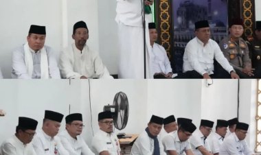 Ala Pemkab Kuansing Sambut Pergantian Tahun 2025 ke 2026 dengan Salawat dan Doa Bersama 