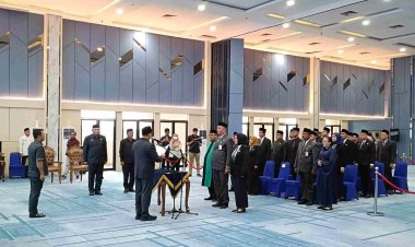 Wawako Pekanbaru Lantik 22 Pejabat: Jaga  Integritas