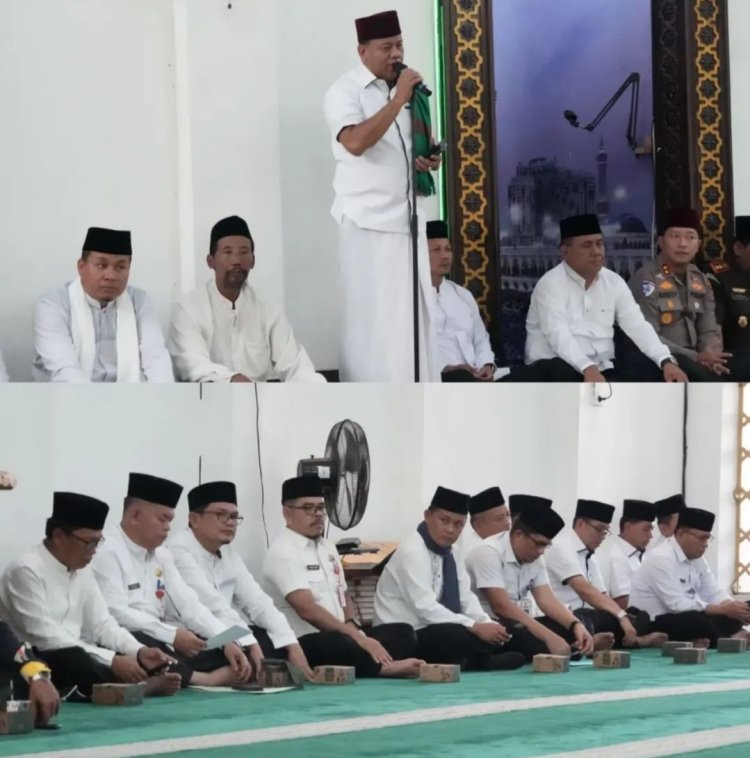 Ala Pemkab Kuansing Sambut Pergantian Tahun 2025 ke 2026 dengan Salawat dan Doa Bersama 