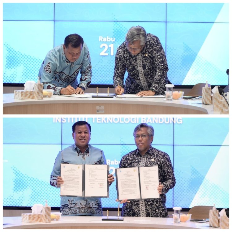 Pemkab Kuansing dan ITB Tandatangani MoU Tingkatkan SDM