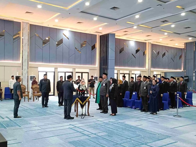 Wawako Pekanbaru Lantik 22 Pejabat: Jaga  Integritas