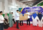Wako Pekanbaru Agung Nugroho  Serahkan Rp100 Juta hingga Smart TV Plus Jaringan Internet Gratis di Safarai Ramadan Perdana