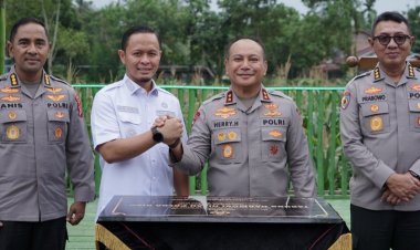 Wako Pekanbaru Agung Nugroho Apresiasi Program Tabung Harmoni Hijau Polda Riau, Manfaatkan Lahan Jadi Kawasan Produktif dan Edukatif