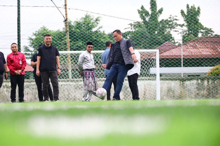 Pemko Pekanbaru Akan Bangun Lapangan Mini Soccer Gratis di Setiap Kecamatan Tahun Ini