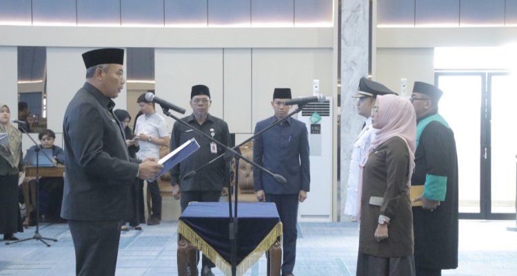 25 Pejabat Eselon III Dan IV Dilantik, Berikut Nama - Namanya