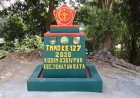 Tugu TMMD ke-127 Kodim 0301/Pekanbaru Jadi Pengingat Kebersamaan TNI dan Warga Tenayan Raya