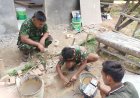 Optimalisasi Perbaikan Mata Ketam, Satgas TMMD ke-127 Kodim 0301/Pekanbaru Tingkatkan Kualitas Rumah Anismar