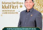 Maknai Idul Fitri 1447 H, Sumardany Zirnata Ajak Masyarakat Riau Merajut Kembali Tali Persaudaraan