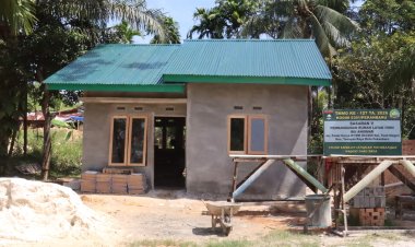 Atap Hijau Bawa Harapan Baru bagi Anismar Lewat Program TMMD ke-127 Kodim 0301/Pekanbaru