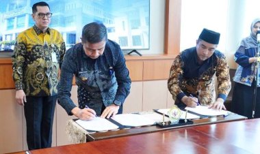 LHP Kepatuhan Belanja 2025 Pemkab Kampar Diserahkan,  Bupati Kampar Janji Tindak Lanjuti Rekomendasi BPK Riau