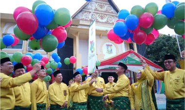 Upacara Peringatan Hari Jadi ke-76 Kabupaten Kampar, Bupati Kampar Ahmad Yuzar Ajak bangun Komitmen Bangun Negeri