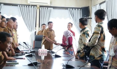 Sambut Exit Meeting BPK, Bupati Suhardiman Amby Komitmen Perbaiki Tata Kelola Keuangan Kuansing