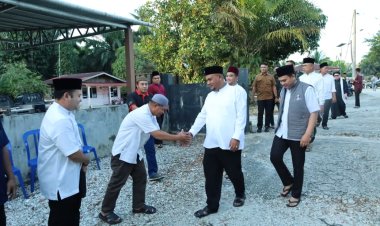 Safari Ramadhan di Tualang, Wabup Siak Syamsurizal Ungkap Wilayah KM 17 Akan Dimekarkan Jadi Kampung Perawang Indah