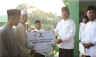 Safari Ramadan di Kepenuhan, Wabup Syafaruddin Poti Ajak Perkuat Silaturahmi