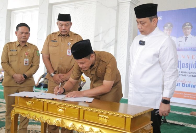 Diresmikan Walikota Pekanbaru Agung Nugroho,Masjid Al Kastoeri Jadi Masjid Paripurna
