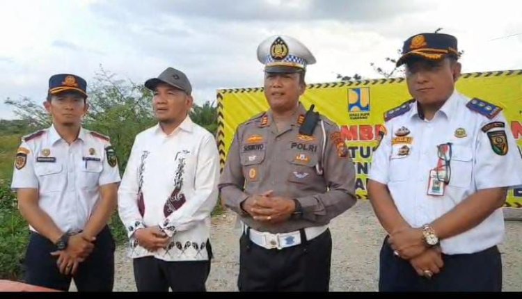 Akses Jembatan Sungai Lintang Ditutup, Warga Diimbau Tak Nekat Melintas Demi Keselamatan
