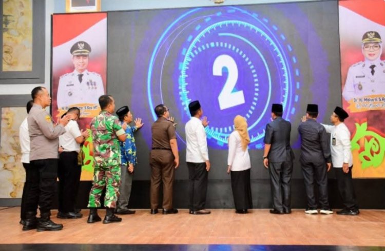 Bupati Kampar Launching Gerakan ZIS, Dari Masyarakat untuk Masyarakat 