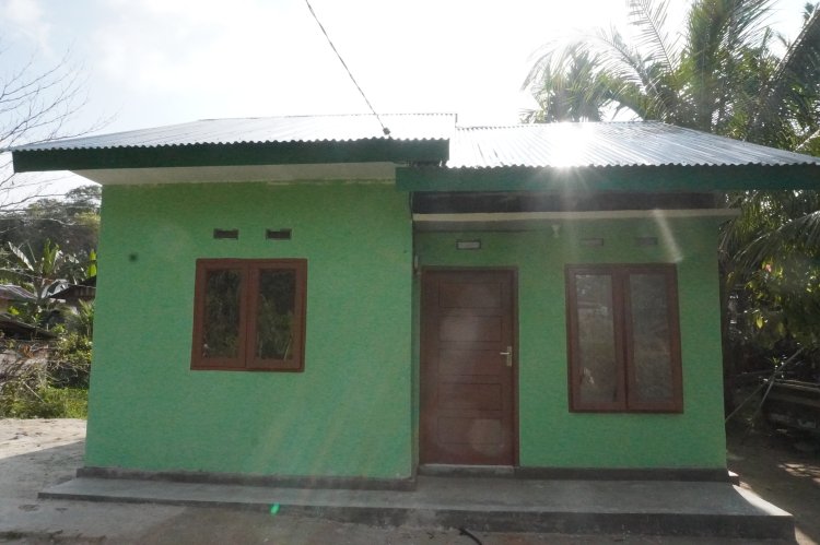 Dari Hunian Tak Layak Kini Jadi Lebih Nyaman, Satgas TMMD ke-127 Kodim 0301/Pekanbaru Rampungkan Pembangunan Rumah Sarianis