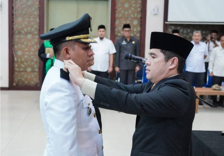 Pejabat Pemkab Kampar Dilantik, Ini Pesan Pj Sekda