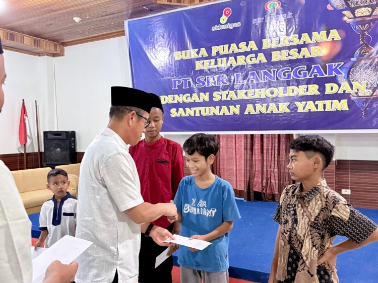 PT SPR Langgak Gelar Buka Puasa Bersama, Santuni Puluhan Anak Yatim