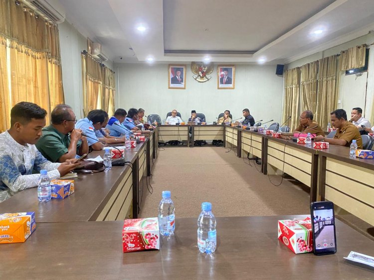 Komisi III DPRD Rohul Selamatkan Buruh Bongkar Muat  S-PPP, Minta PT SKA dan PT MIS tak Putuskan Hubungan Kerja