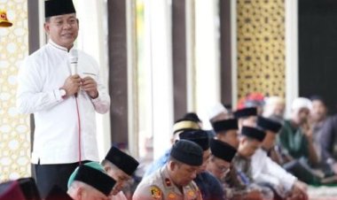 Wabup Rohul Pimpin Safari Ramadhan di Kunto Darussalam