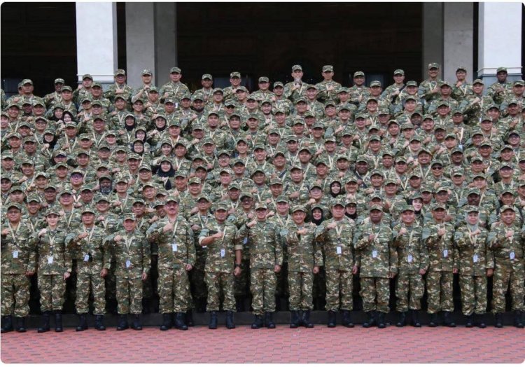 Ikuti Retret di Magelang, Bupati Rokan Hulu Anton Dibekali Materi Sistem Pertahanan Negara