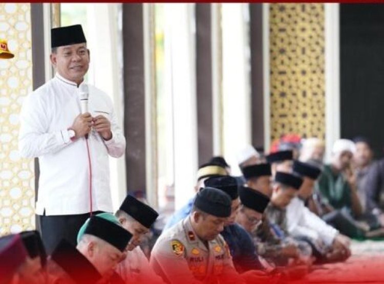 Wabup Rohul Pimpin Safari Ramadhan di Kunto Darussalam