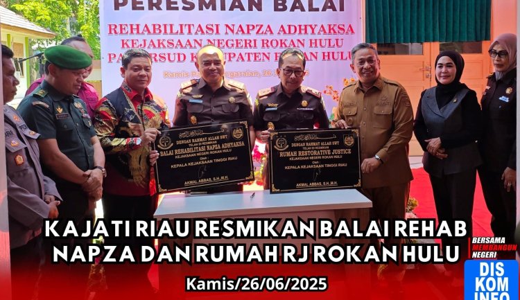 Bupati Rohul Anton Sambut Kunker Kajati Riau