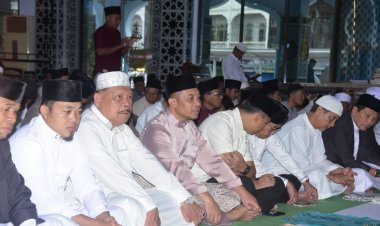 Salat Idul Adha, Wabup Bengkalis Ajak Umat Teladani Nilai-nilai Kurban Nabi Ibrahim AS