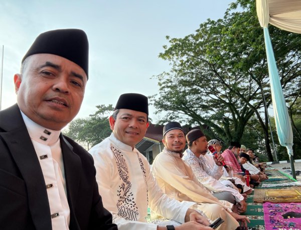 Ribuan Umat Islam Salat Iduladha 1447 H di Riau Kompleks, Perkuat Semangat Kepedulian Sosial