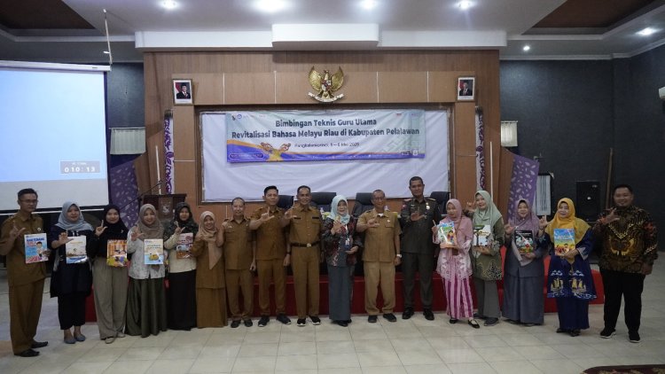 Balai Bahasa Riau Gelar Bimtek RBD di Pelalawan, Tumbuhkan Rasa Bangga terhadap Bahasa Ibu