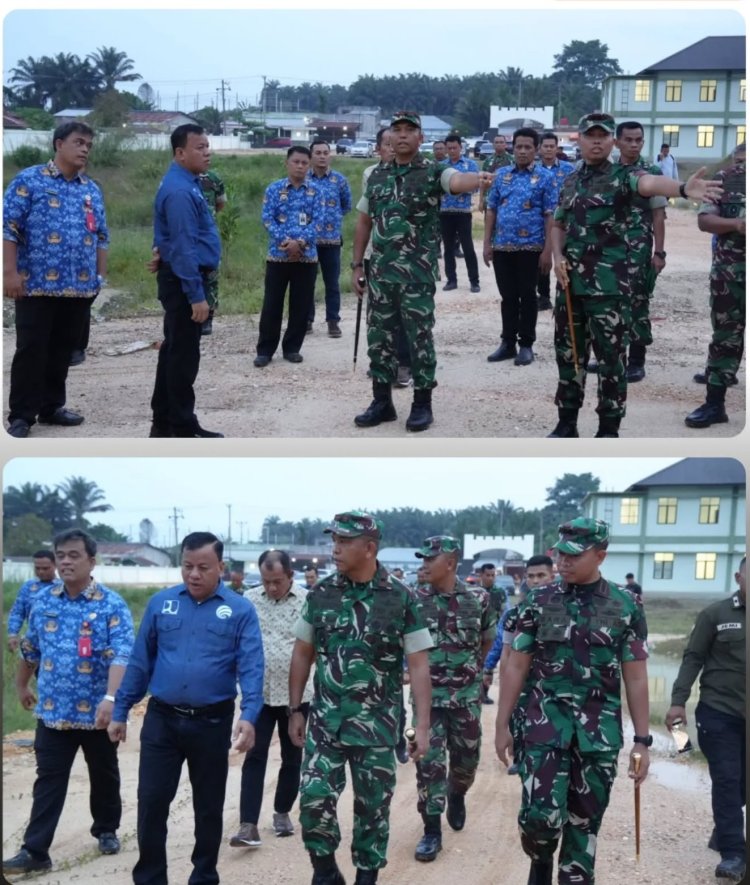 Bupati Kuansing Dampingi Kunker Danrem 031/Wirabima