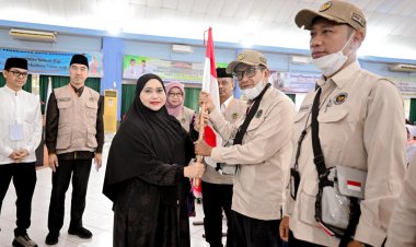 Bupati Kasmarni Lepas Keberangkatan 396 Jemaah Haji Bengkalis ke Tanah Suci