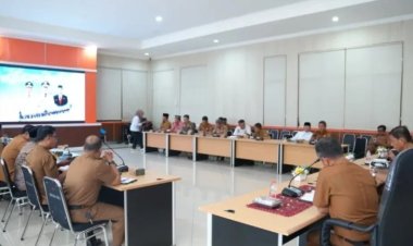Bupati Kuansing Pimpin Rapat Persiapan MTQ ke-44 Provinsi Riau, Bahas Teknis Pelaksanaan Pawai Ta'aruf