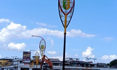 Sukseskan MTQ Riau ke-44, Pemkab Kuansing Rampungkan 13 Titik Lampu Jalan di Area Astaka