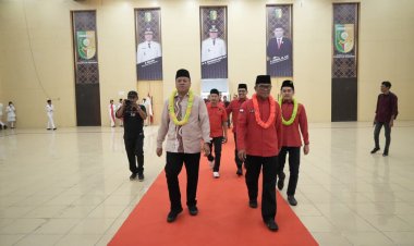 Sinergi Tanpa Batas Warna: Suhardiman Amby Puji Kontribusi Nyata Kader PDIP dalam Pembangunan Kuansing