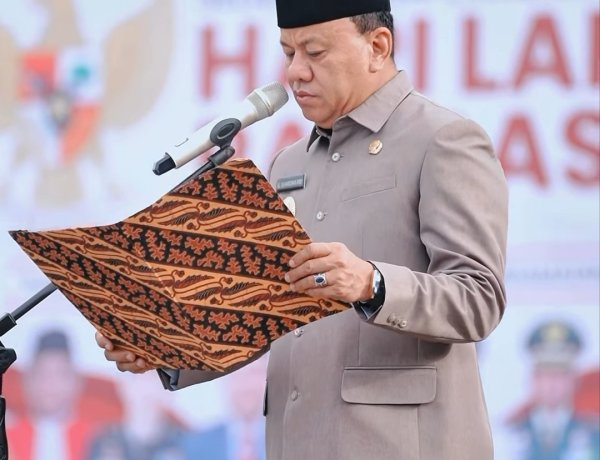 Upacara Harlah Pancasila di Kuansing, Bupati Ingatkan Kebijakan Publik Harus Berlandaskan Keadilan