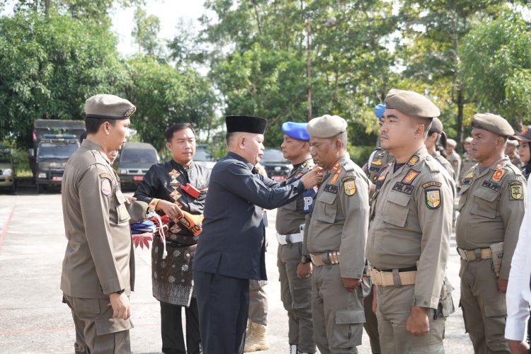 Pj Sekda Kuansing Pimpin Apel Pasukan Pengamanan Pacu Jalur 2026, Ajak Kedepankan Pendekatan Humanis