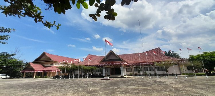Persiapan HUT ke-81 RI di Hulu Kuantan Rampung 