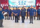 Dheni Kurnia Lantik Pengurus JMSI Dumai, Syafriadi Minta Tingkatkan Kualitas Wartawan