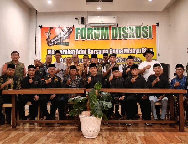 Soal Agrinas, Masyarakat Adat di Riau Sampaikan Pernyataan Sikap