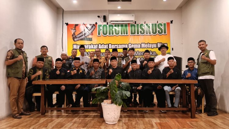 Soal Agrinas, Masyarakat Adat di Riau Sampaikan Pernyataan Sikap