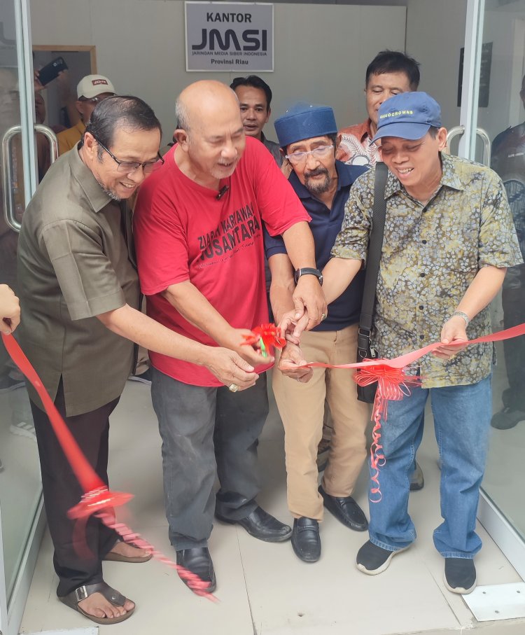 Resmikan Kantor JMSI Riau, Dheni Kurnia: Kita Pulang Kampung