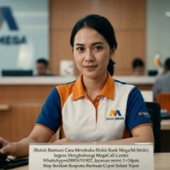Cara Membuka Blokir Bank Mega m-banking M-Smile terblokir