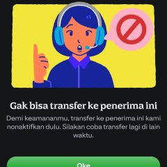 Mengatasi GOPAY Gagal Transaksi