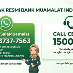 Cara buka blokir muamalat Din